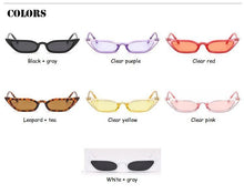 Load image into Gallery viewer, Small Leopard Cateye Design Women Sunglasses Vintage Glasses For Women Summer UV Eyewear Protection Eye Catching Cool Sunglasses For Women Goggles Plastic Frame
