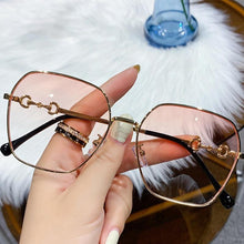 Load image into Gallery viewer, Small Oval Retro Sunglasses for Men and Women Polygon Mirrored Lens Fashionable &amp; Korean Style Women's Sunglasses New Personality &amp; Trending Sunglasses Of Same Style UV Protection Sunglasses
