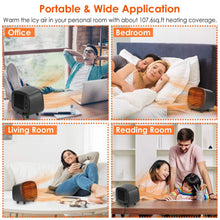Load image into Gallery viewer, Small Portable Electric Space Heater
