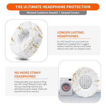 Load image into Gallery viewer, Small WC SweatZ Protective Headphone Earpad Covers
