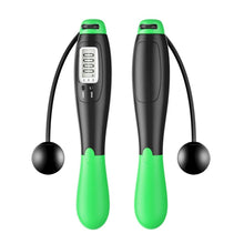 Load image into Gallery viewer, Smart Creative Counting Skipping Rope Wireless Skip Rope Electronic Digital Lose Weight Cordless Jump Ropes Weighted Cordless Jump Rope For Fitness Jump Rope Counter Adjustable Speed Skipping Rope For Men Women
