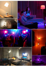 Load image into Gallery viewer, Smart For Home LED Light Bulb E27 E14 GU10 B22 220V 110V  Spot Magic Changeable Lamp Lampada+IR Control Decoration RGB White  Compatible with Alexa Google Home, RGBCW Smart GU10 Bulb, WiFi Smart LED Spot Light Bulb Indoor Decoration
