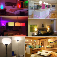 Load image into Gallery viewer, Smart For Home LED Light Bulb E27 E14 GU10 B22 220V 110V  Spot Magic Changeable Lamp Lampada+IR Control Decoration RGB White  Compatible with Alexa Google Home, RGBCW Smart GU10 Bulb, WiFi Smart LED Spot Light Bulb Indoor Decoration
