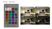Load image into Gallery viewer, Smart For Home LED Light Bulb E27 E14 GU10 B22 220V 110V  Spot Magic Changeable Lamp Lampada+IR Control Decoration RGB White  Compatible with Alexa Google Home, RGBCW Smart GU10 Bulb, WiFi Smart LED Spot Light Bulb Indoor Decoration
