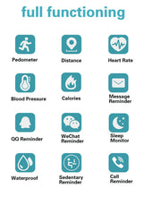 Load image into Gallery viewer, Smart Kids Watches For Girls Boys Sport Bracelet Child Wristband Fitness Tracker Smartwatch Waterproof Activity Tracker Health Exercise Watch With Heart Rate Monitor Waterproof Smart Fitness Band With Sleep Monitor
