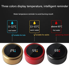 Load image into Gallery viewer, Smart LED Stainless Steel Water Bottle Intelligent Stay Hot/Cold Temperature Thermal Bottle Temperature Display Bottle For Children And Adults 500ml
