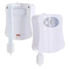 Load image into Gallery viewer, Smart PIR Motion Sensor Toilet Seat Night Light

