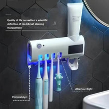Load image into Gallery viewer, Smart Wall-Mounted Toothbrush UV Sterilizer
