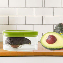 Load image into Gallery viewer, Snap-On Avocado Food Saver Storage Container
