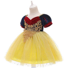Load image into Gallery viewer, Snow White Fairytale Princess Cosplay Costume Dress
