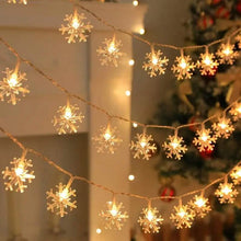 Load image into Gallery viewer, Snowflake Decorative LED String Light 152cm/60in
