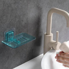 Load image into Gallery viewer, Soap Rack No Drilling Wall Mounted Double Layer Soap Holder Soap Sponge Dish Bathroom Accessories Soap Dishes Self Adhesive Soap Dish Bar Soap Holder Soap Dishes Tray Saver Case Box for Shower Bathroom Kitchen Dish Drainer Drying Rack
