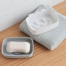 Load image into Gallery viewer, Soap Rack No Drilling Wall Mounted Double Layer Soap Holder Soap Sponge Dish Bathroom Accessories Soap Dishes Self Adhesive Soap Dish Bar Soap Holder Soap Dishes Tray Saver Case Box for Shower Bathroom Kitchen Dish Drainer Drying Rack

