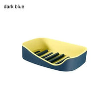 Load image into Gallery viewer, Soap Rack No Drilling Wall Mounted Double Layer Soap Holder Soap Sponge Dish Bathroom Accessories Soap Dishes Self Adhesive Soap Dish Bar Soap Holder Soap Dishes Tray Saver Case Box for Shower Bathroom Kitchen Dish Drainer Drying Rack

