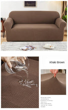 Load image into Gallery viewer, Sofa Cover Waterproof Waffle Sofa Cover All-Inclusive Thick  Sofa Towel Waterproof Sofa Cushion Waterproof Couch Cover Dual Waterproof Sofa Cover Stretch Jacquard Sofa Slipcover Leakproof Furniture Protector For Kids
