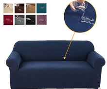 Load image into Gallery viewer, Sofa Cover Waterproof Waffle Sofa Cover All-Inclusive Thick  Sofa Towel Waterproof Sofa Cushion Waterproof Couch Cover Dual Waterproof Sofa Cover Stretch Jacquard Sofa Slipcover Leakproof Furniture Protector For Kids
