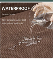 Load image into Gallery viewer, Sofa Cover Waterproof Waffle Sofa Cover All-Inclusive Thick  Sofa Towel Waterproof Sofa Cushion Waterproof Couch Cover Dual Waterproof Sofa Cover Stretch Jacquard Sofa Slipcover Leakproof Furniture Protector For Kids
