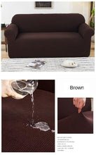 Load image into Gallery viewer, Sofa Cover Waterproof Waffle Sofa Cover All-Inclusive Thick  Sofa Towel Waterproof Sofa Cushion Waterproof Couch Cover Dual Waterproof Sofa Cover Stretch Jacquard Sofa Slipcover Leakproof Furniture Protector For Kids
