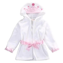 Load image into Gallery viewer, Soft And Comfortable Baby Bathrobes Cute Cartoon Animal Face Sleepwear For Babies Unique Design Hooded Sleepwear For Infants

