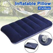 Load image into Gallery viewer, Soft Backrest Pillow PVC Durable Inflatable Air Mattress Inflatable Body Rest Pillow Cushion Air Travel Office Home Back Standard Pillow Rest Classic Airbed Series Relaxing Tool Recliner Cushion Pad Durable Inflatable Air Mattress
