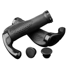 Load image into Gallery viewer, Soft Bicycle Grip Shock Absorption Road Bike Handlebar Cover Aluminium Alloy Lock Rubber Anti-slip Cycling Handle Grips Bike Handle Non Slip Soft Rubber Grips Mountain Bicycle Lock On Handle Bar
