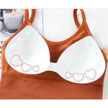 Load image into Gallery viewer, Soft Cotton Sports Bras For Women Push Up Solid Sports Bra Jogging Gym Women Sports Bra Girl Underwear Fitness Running Yoga Sport Tops
