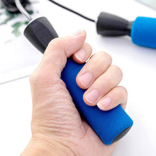 Load image into Gallery viewer, Soft Jump Ropes Kids Adults Sport Exercise Speed Speed Skipping Rope Cable Adjustable Jumping Ropes With Memory Foam Handles For Men Women Kids Gym Home Fitness Boxing Training Workout Equipment
