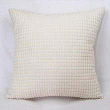 Load image into Gallery viewer, Soft Polyester Cushion Cover Corn Striped Pillow Cozy Throw Pillow Covers Cases for Couch Bed Sofa Ultra Soft Striped Cover Nordic Home Decor Throw Pillow Case Car Living Room Autumn Decoration
