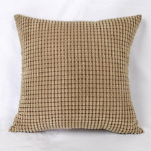 Load image into Gallery viewer, Soft Polyester Cushion Cover Corn Striped Pillow Cozy Throw Pillow Covers Cases for Couch Bed Sofa Ultra Soft Striped Cover Nordic Home Decor Throw Pillow Case Car Living Room Autumn Decoration
