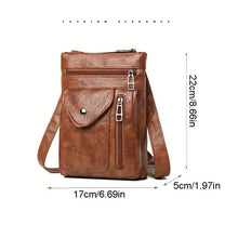 Load image into Gallery viewer, Soft PU Leather Women Messenger Bag
