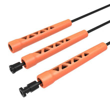 Load image into Gallery viewer, Soft PVC Skipping Rope Rapid Speed Jump Rope Adjustable Tangle Free Exercise Fitness Training Workout Ultra-Lightweight And Adjustable Portable Design Non-Slip Grip Jump Rope
