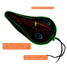 Load image into Gallery viewer, Soft Silicone Gel Bike Seat Saddle Cushion Cover
