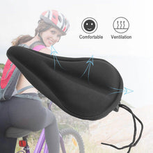 Load image into Gallery viewer, Soft Silicone Gel Bike Seat Saddle Cushion Cover
