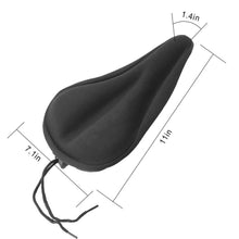 Load image into Gallery viewer, Soft Silicone Gel Bike Seat Saddle Cushion Cover
