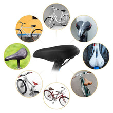 Load image into Gallery viewer, Soft Silicone Gel Bike Seat Saddle Cushion Cover
