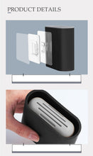 Load image into Gallery viewer, Soft Silicone Head Toilet Brush With Holder Black Wall-Mounted Detachable Handle Bathroom Cleaner Durable Accessories Silicone Toilet Brush Wall Mounting Toilet Brush No-Slip Long Handle Soft Silicone Bristle Toilet Corner Cleaner
