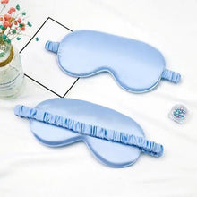 Load image into Gallery viewer, Soft  Silk Sleep Eye Mask Portable Travel Eye Patch Nap Eye Patch Super Smooth Eye Mask Eye Cover Sleeping Mask Night
