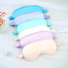 Load image into Gallery viewer, Soft  Silk Sleep Eye Mask Portable Travel Eye Patch Nap Eye Patch Super Smooth Eye Mask Eye Cover Sleeping Mask Night
