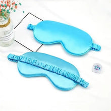 Load image into Gallery viewer, Soft  Silk Sleep Eye Mask Portable Travel Eye Patch Nap Eye Patch Super Smooth Eye Mask Eye Cover Sleeping Mask Night
