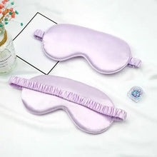 Load image into Gallery viewer, Soft  Silk Sleep Eye Mask Portable Travel Eye Patch Nap Eye Patch Super Smooth Eye Mask Eye Cover Sleeping Mask Night
