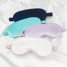 Load image into Gallery viewer, Soft  Silk Sleep Eye Mask Portable Travel Eye Patch Nap Eye Patch Super Smooth Eye Mask Eye Cover Sleeping Mask Night
