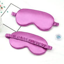 Load image into Gallery viewer, Soft  Silk Sleep Eye Mask Portable Travel Eye Patch Nap Eye Patch Super Smooth Eye Mask Eye Cover Sleeping Mask Night
