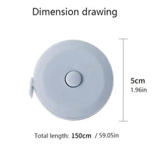 Load image into Gallery viewer, Soft Tape Measure Double Scale Ruler
