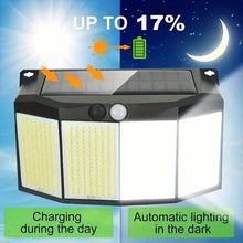 Load image into Gallery viewer, Solar Lights Outdoor 576 LED with Lights Reflector and 3 Lighting Modes
