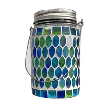 Load image into Gallery viewer, Solar Mosaic LED Waterproof Outdoor Hanging Lanterns
