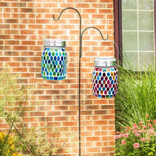 Load image into Gallery viewer, Solar Mosaic LED Waterproof Outdoor Hanging Lanterns
