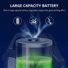 Load image into Gallery viewer, Solar Portable Flashlight &amp; Handheld Searchlight with Side Lights
