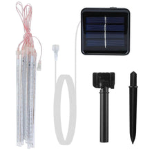 Load image into Gallery viewer, Solar Powered Meteor Shower String Light
