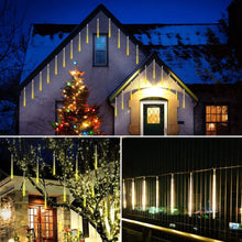 Load image into Gallery viewer, Solar Powered Meteor Shower String Light
