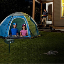 Load image into Gallery viewer, Solar Powered Ultrasonic Animal Repeller
